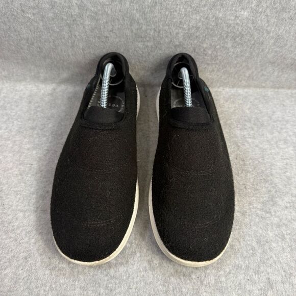 Vessi Shoes Mens Size 8 Sunday Slip On Black & White Loafers Comfort‎ Slippers